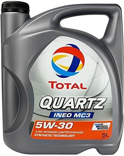 Aceite Motor Total 5w30 Ineo Mc3 Acea C3 Sintético 5 Litros