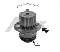  RS 101774 - 101774 BOMBA DE AGUA