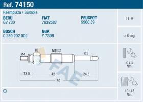 Fae 74150 - Calentador Termoplus