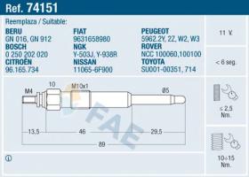 Fae 74151 - Calentador Termoplus