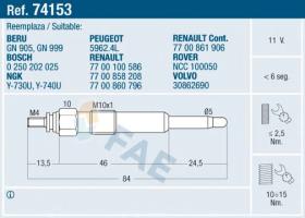 Fae 74153 - Calentador Termoplus