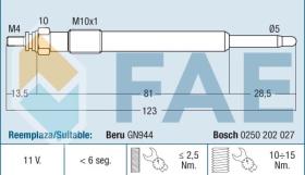 Fae 74155 - Calentador Termoplus