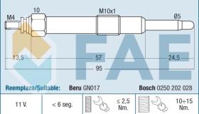 Fae 74156 - Calentador Termoplus