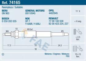 Fae 74165 - Calentador Termoplus