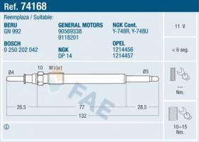 Fae 74168 - Calentador Termoplus