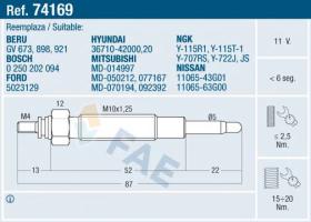 Fae 74169 - Calentador Termoplus