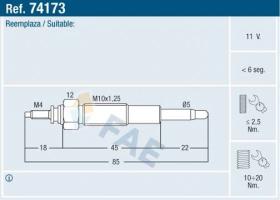 Fae 74173 - Calentador Termoplus