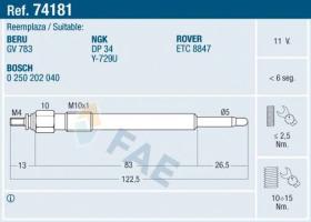 Fae 74181 - Calentador Termoplus