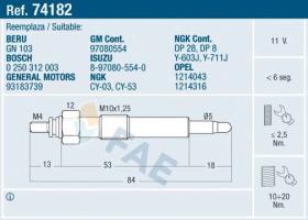 Fae 74182 - Calentador Termoplus