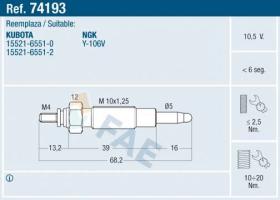 Fae 74193 - Calentador Termoplus