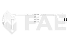 Fae 85830 - Juegos De Cables