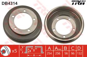 TRW DB4314 - Tambor De Freno