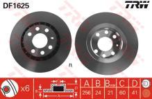 TRW DF1625 - Jgo Discos De Freno