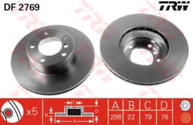 TRW DF2769 - Jgo Discos De Freno