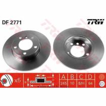 TRW DF2771 - Jgo Discos De Freno