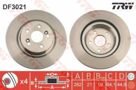 TRW DF3021 - Jgo Discos De Freno