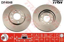 TRW DF4048 - Jgo Discos De Freno