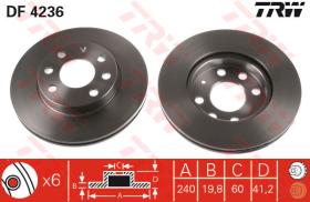 TRW DF4236 - Jgo Discos De Freno