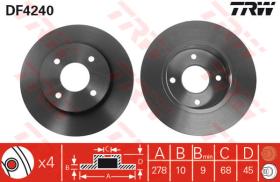 TRW DF4240 - Jgo Discos De Freno