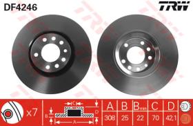 TRW DF4246 - Jgo Discos De Freno