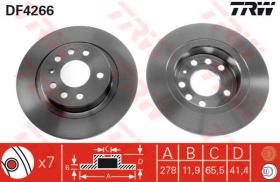 TRW DF4266 - Jgo Discos De Freno