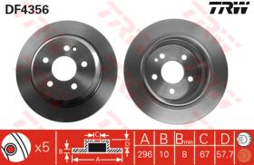 TRW DF4356 - Jgo Discos De Freno