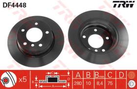 TRW DF4448 - Jgo Discos De Freno