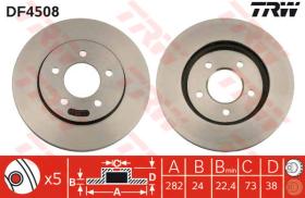 TRW DF4508 - Jgo Discos De Freno