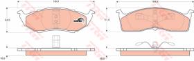 TRW GDB1236 - Pastillas De Freno