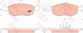 TRW GDB1443 - Pastillas De Freno