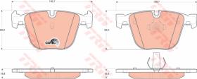 TRW GDB1502 - Pastillas De Freno