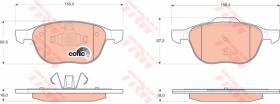 TRW GDB1583 - Pastillas De Freno