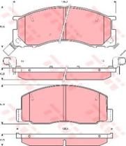 TRW GDB3086 - Pastillas De Freno