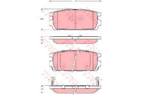 TRW GDB3296 - Pastillas De Freno