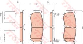 TRW GDB3419 - Pastillas De Freno