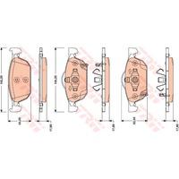 TRW GDB3476 - Pastillas De Freno