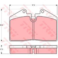 TRW GDB379 - Pastillas De Freno