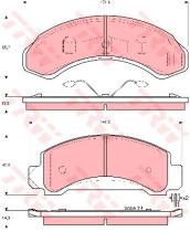 TRW GDB4004 - Pastillas De Freno