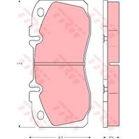 TRW GDB5068 - Pastillas De Freno V.I.