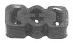 Metalcaucho 00127 - SOPORTE ESCAPE FIAT TIPO