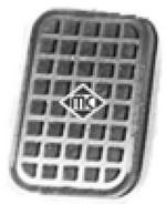 Metalcaucho 02773 - CUBREPEDAL AX-106