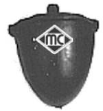 Metalcaucho 02895 - TOPE DE GOMA 52 MM