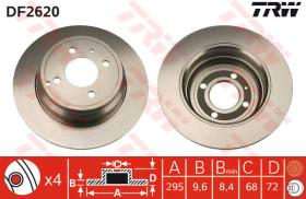 TRW DF2620 - Jgo Discos De Freno