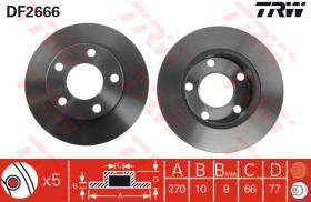 TRW DF2666 - Jgo Discos De Freno