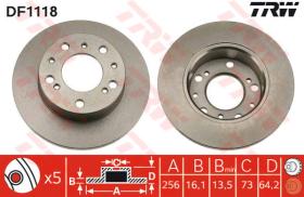 TRW DF1118 - Jgo Discos De Freno