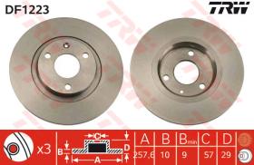 TRW DF1223 - Jgo Discos De Freno