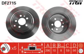 TRW DF2715 - Jgo Discos De Freno