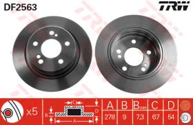 TRW DF2563 - Jgo Discos De Freno