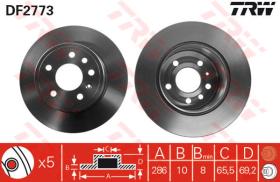 TRW DF2773 - Jgo Discos De Freno