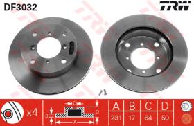 TRW DF3032 - Jgo Discos De Freno